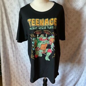 Nickelodeon Teenage Mutant Ninja Turtles Black Tee